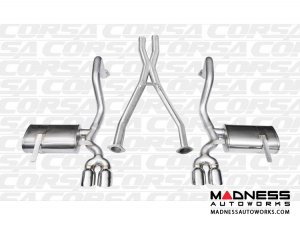 Chevrolet Corvette Exhaust System - Corsa Performance - C5 6.0L - Extreme Series - Cat Back